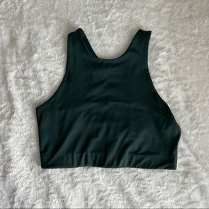 Girlfriend Collective Dylan Bra in Moss